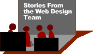 Web Design Team -> DRAG TO TARGET